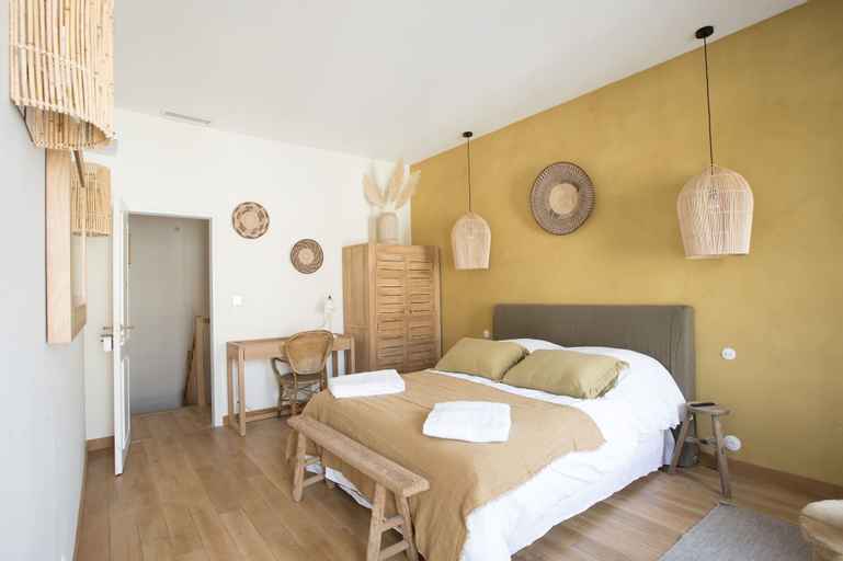 Bedroom 3, Les pénates bordelaises - Maison d'h��tes - Guesthouse, Gironde