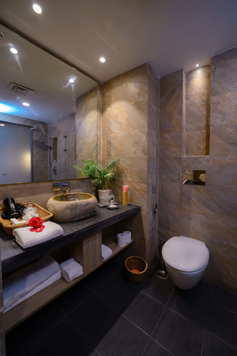Bathroom 5, Sarangkot Mountain Lodge, Gandaki