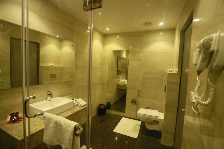 Bathroom 4, Hotel Alleviate, Firozabad