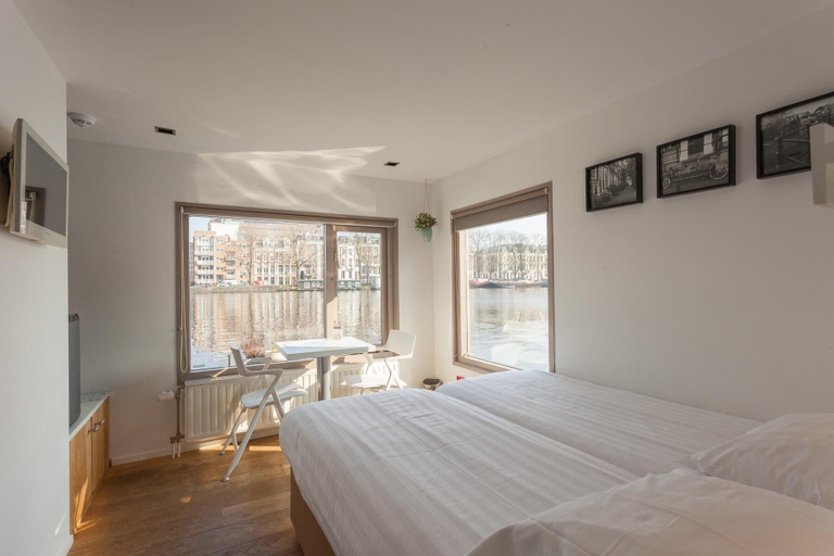Bedroom 4, little AMSTEL HouseBoat, Amsterdam