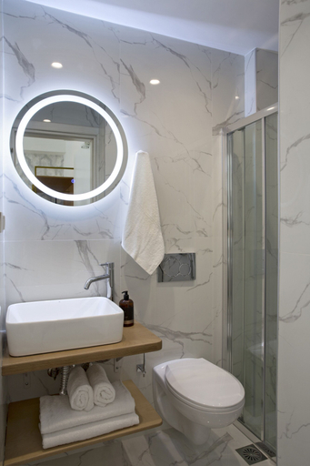 Bathroom 5, Hypnos Inn Athens, Attica