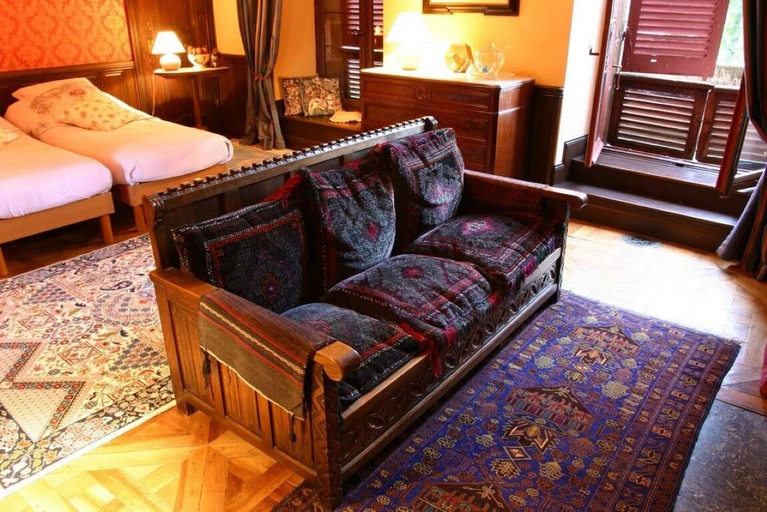 Bedroom 2, Chateau La Grange fort, Puy-de-Dôme