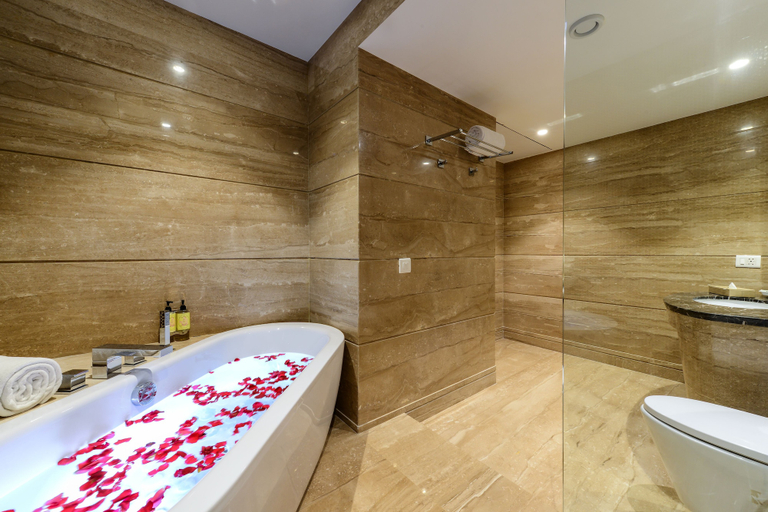 Bathroom 5, Lemon Tree Premier, Sabarmati Riverfront, Ahmedabad, Ahmadabad