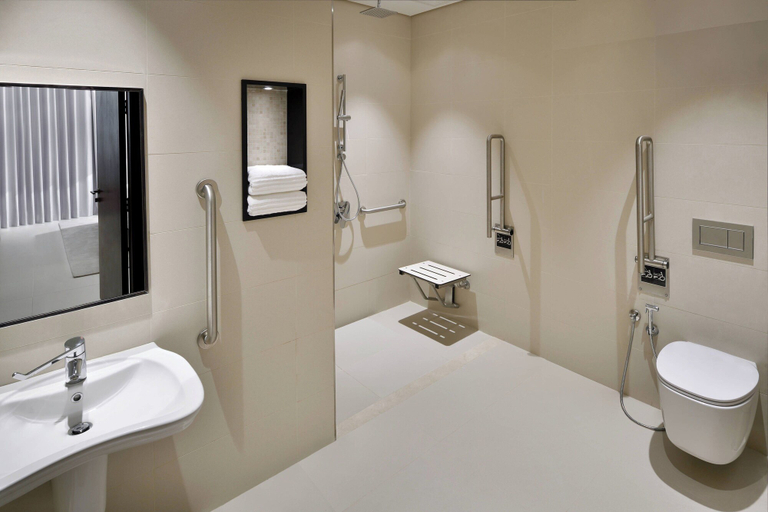 Bathroom 4, Riyadh Diplomatic Quarter - Marriott Executive Apartments, Riyadh