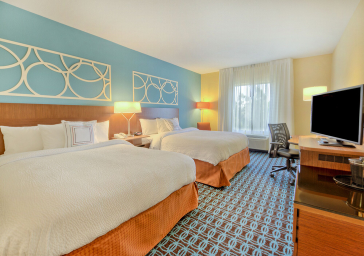 Bedroom 3, Fairfield Inn & Suites by Marriott Durham Southpoint, Durham