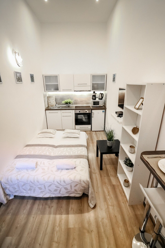 Bedroom 3, Real Apartments Klauzal II, Budapesti