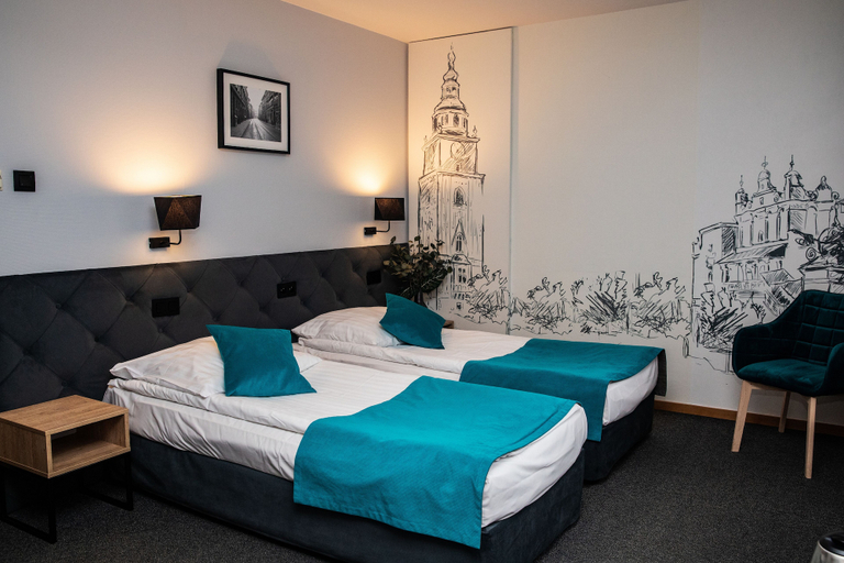 Bedroom 2, Hotel Pod Wawelem, Kraków City