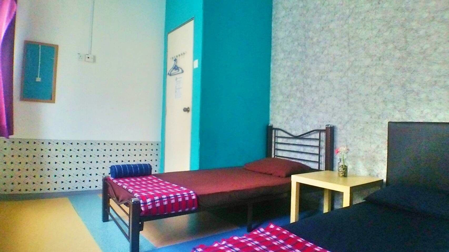 Bedroom 4, Lavender Guesthouse - Hostel, Malacca City
