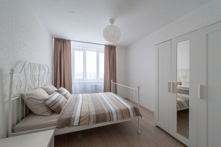 Bedroom 2, Apartment on Tramvaynyy pereulok 2-4 16 floor, Ekaterinburg gorsovet