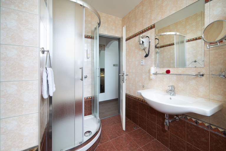 Bathroom 4, Hotel Aura Design & Garden Pool, Praha 8