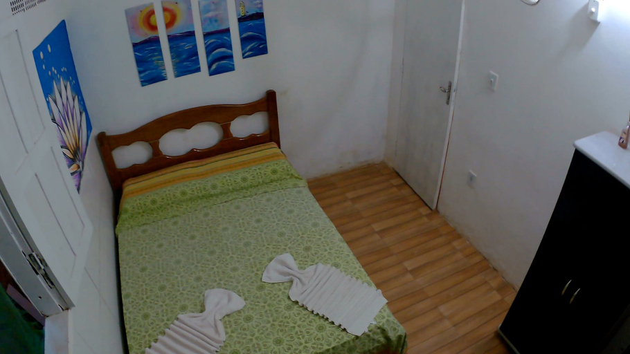 Bedroom 3, Quarto em Kitnet perto da primeira praia, Cairu