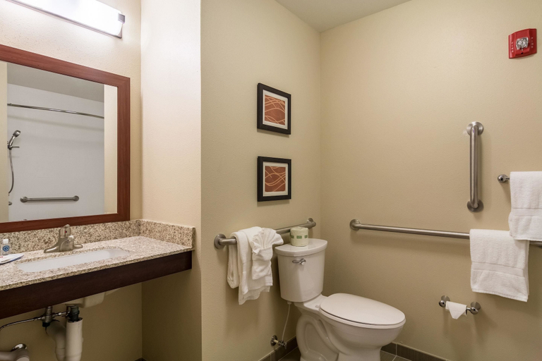 Bathroom 4, Comfort Inn Edwardsville - St. Louis, Madison