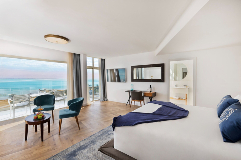 Bedroom 5, Herbert Samuel Hod Dead Sea Hotel