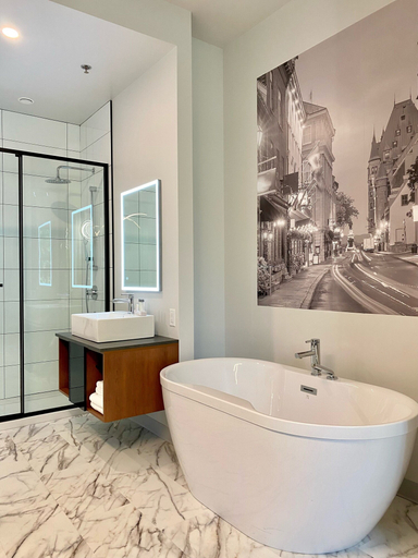 Bathroom 4, Hôtel Manoir Vieux Québec, Communauté-Urbaine-de-Québec
