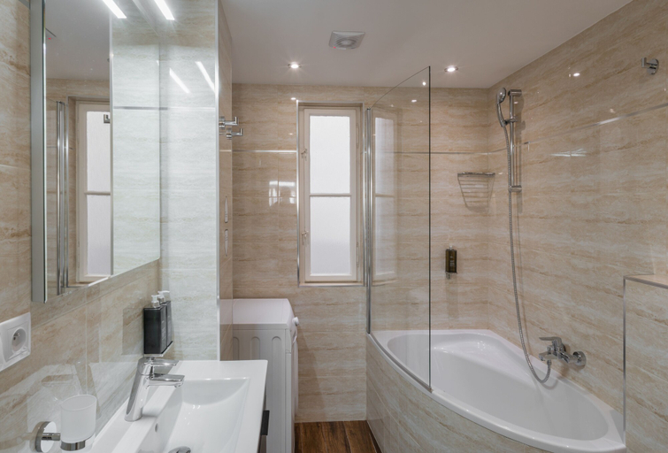 Bathroom 4, Mordecai Twelve Apartments by Adrez Living, Praha 1