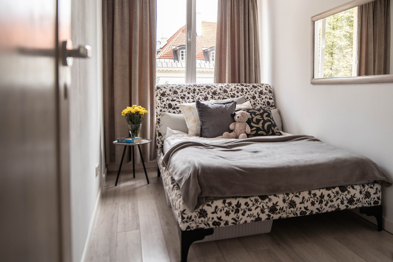 Bedroom, P&O Apartments Corazziego Metro Ratusz, Warsaw