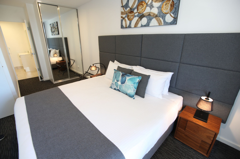 Bedroom 3, The Palms Apartments, Adelaide