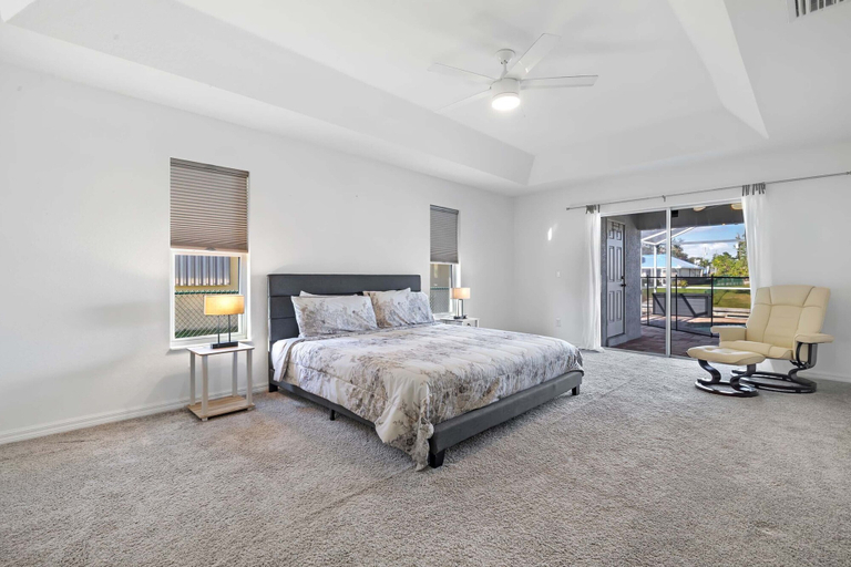 Bedroom 1, Villa Cape Coral Seashells, Lee