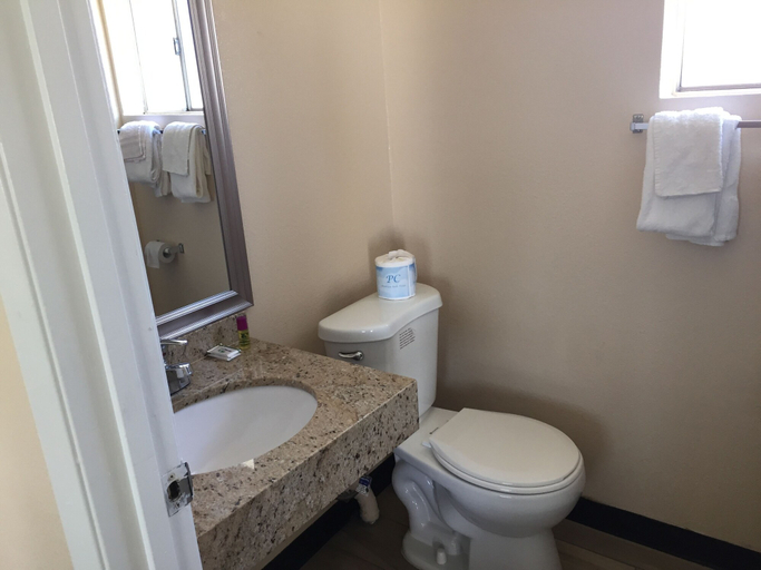 Bathroom 4, Ace Budget Motel, San Diego