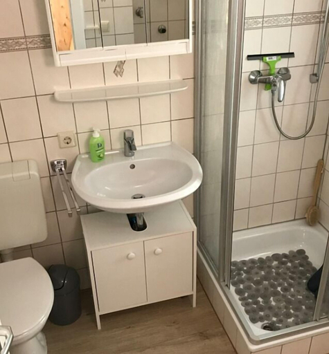 Bathroom 3, Ferienwohnung & Appartement Groe, Helmstedt