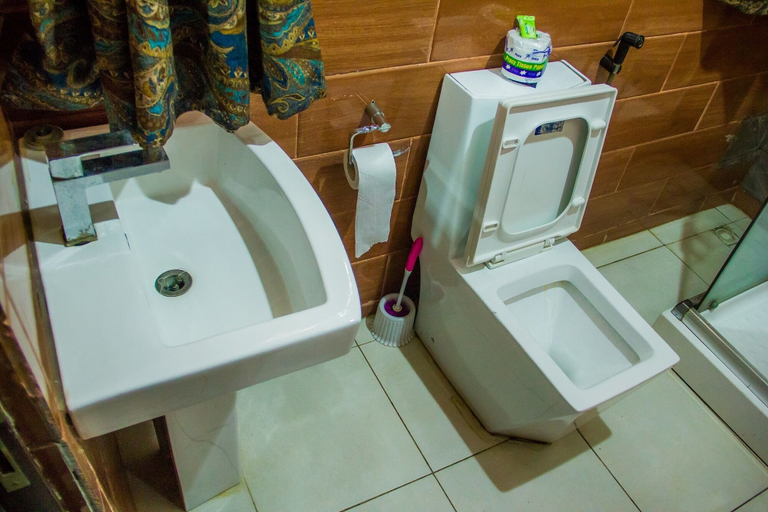 Bathroom 4, Hotel Bel-Ami, Surulere