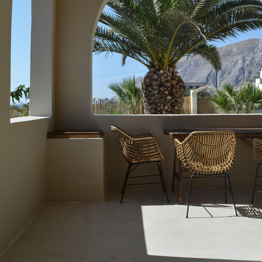 Balcony view, Olive Villa fully renovated house, South Aegean