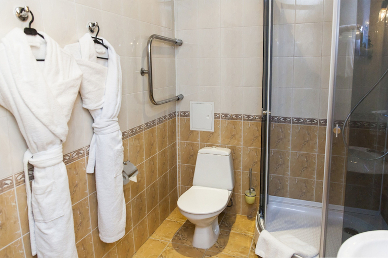 Bathroom 4, U Fontana Hotel, Minsk