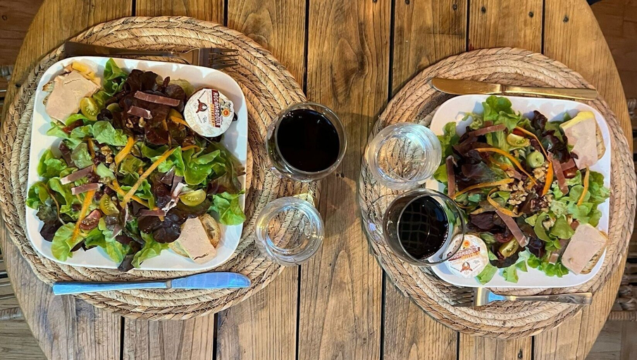 Food & Drinks 5, Les Cabanes Perchées du Mas del Bosc, Lot