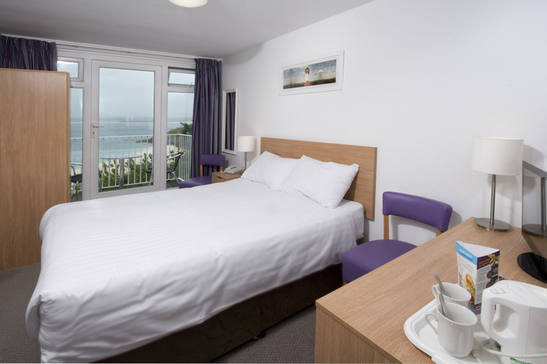 Bedroom 4, The St Ives Bay Hotel, Cornwall