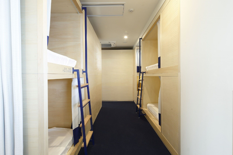 Bedroom 4, LYURO Tokyo Kiyosumi by THE SHARE HOTELS - Hostel, Chūō