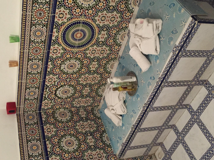 Bathroom 5, Riad à la Belle Etoile, Rabat