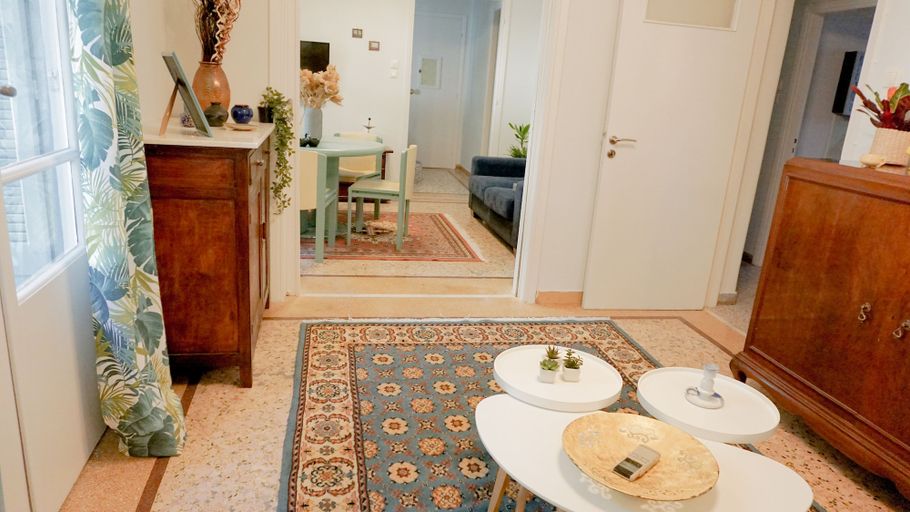 Bathroom 2, A comfortable apartment in Kallithea, Attica