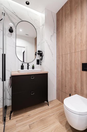 Bathroom 4, MARGI Uno Apartment, Szczecin