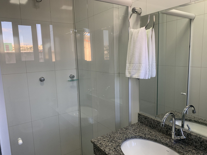 Bathroom, HOTEL SEVEN, Goiania