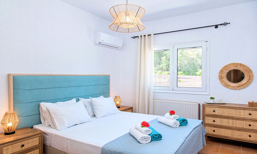 Bedroom 3, Cretan Lodge Private Heated Pool, Crete