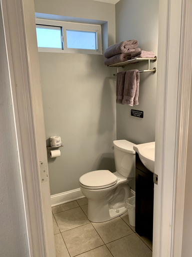 Bathroom 5, Hill Top Motel, Burlington