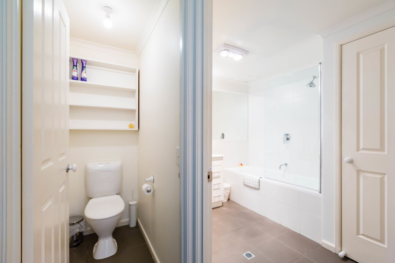 Bathroom 3, AMAL, 1BDR North Melbourne Apartment, Melbourne