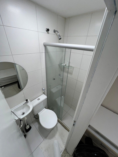 Bathroom 3, Mandara Lanai Apartamento Térreo, Aquiraz