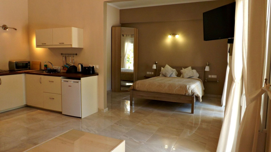 Bedroom 5, Galini beach studios, Ionian Islands