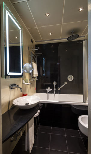 Bathroom 5, c-hotels Rubens, Milano