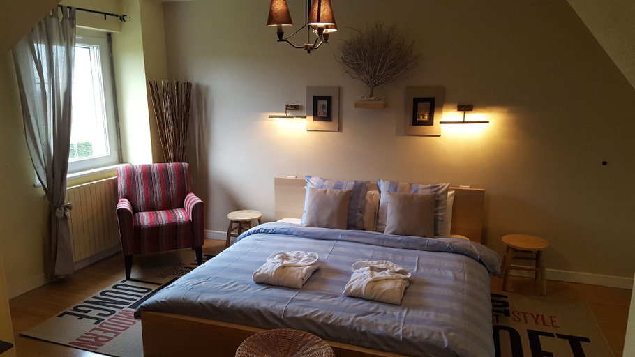 Bedroom 3, L'horizon Holiday Apartment, Côtes-d'Armor