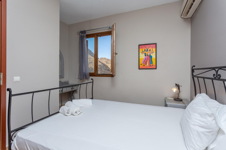 Bedroom 3, Villa Konstantina Large Private Pool Sea Views A C Wifi Eco-friendly - 2118, Crete