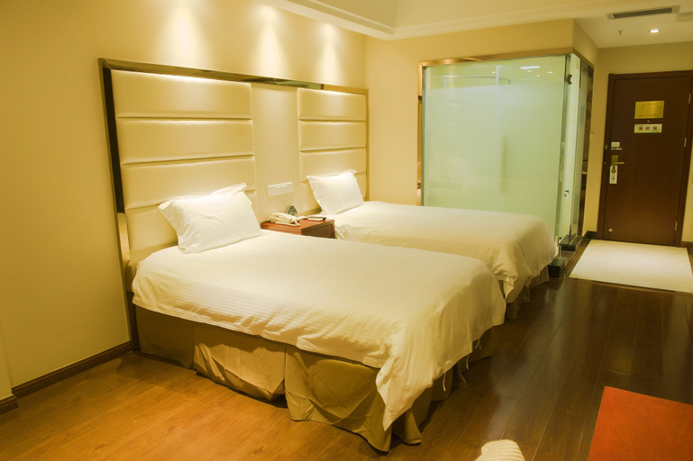 Bedroom 3, GreenTree Inn Changzhou Changwu Gufang Road Express Hotel, Changzhou