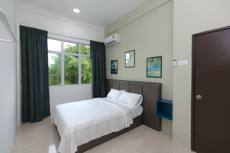 Bedroom 3, GreyWalls Scandinavian House by Sanguine, Barat Daya