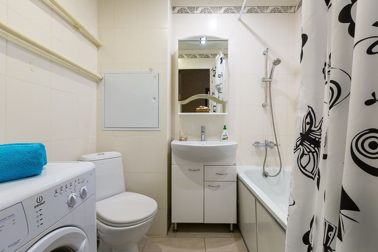 Bathroom 3, Holiday Business Apartment Slavynsky, North-Western