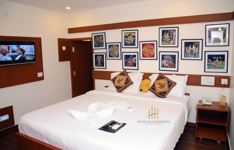 Bedroom 4, Hotel Ramakrishna, Kancheepuram