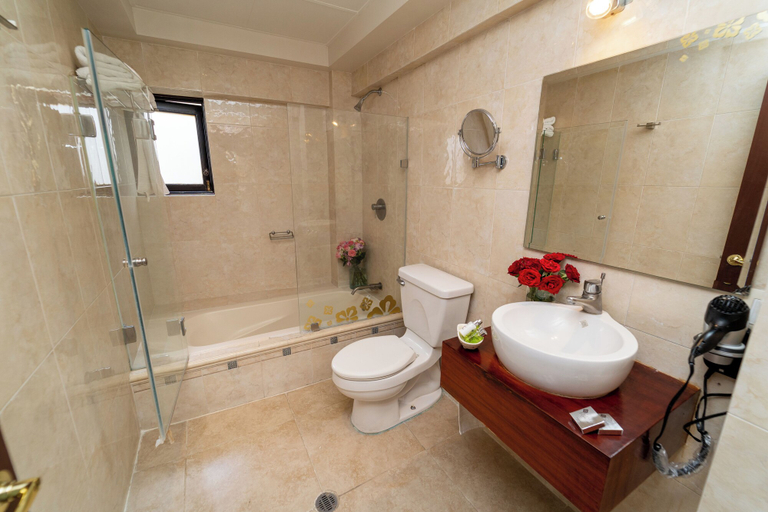 Bathroom 5, Casa De Las Flores Hotel, Del Centro