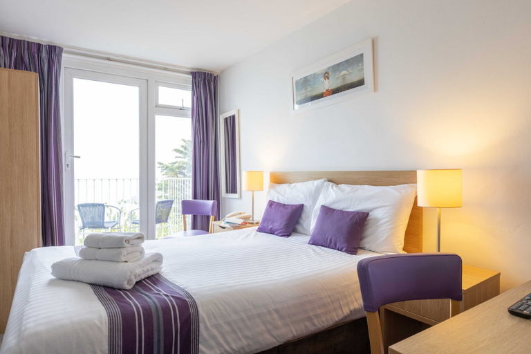 Bedroom 4, The St Ives Bay Hotel, Cornwall