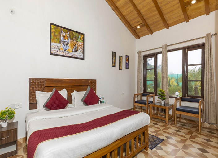 Bedroom 2, Goroomgo Mid Forest House Kalaguri, Nainital