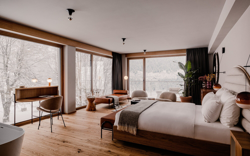 Bedroom 4, The Comodo Bad Gastein, a Member of Design Hotels, Sankt Johann im Pongau